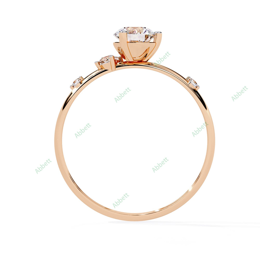 Accented Engagement Ring ENAC1183