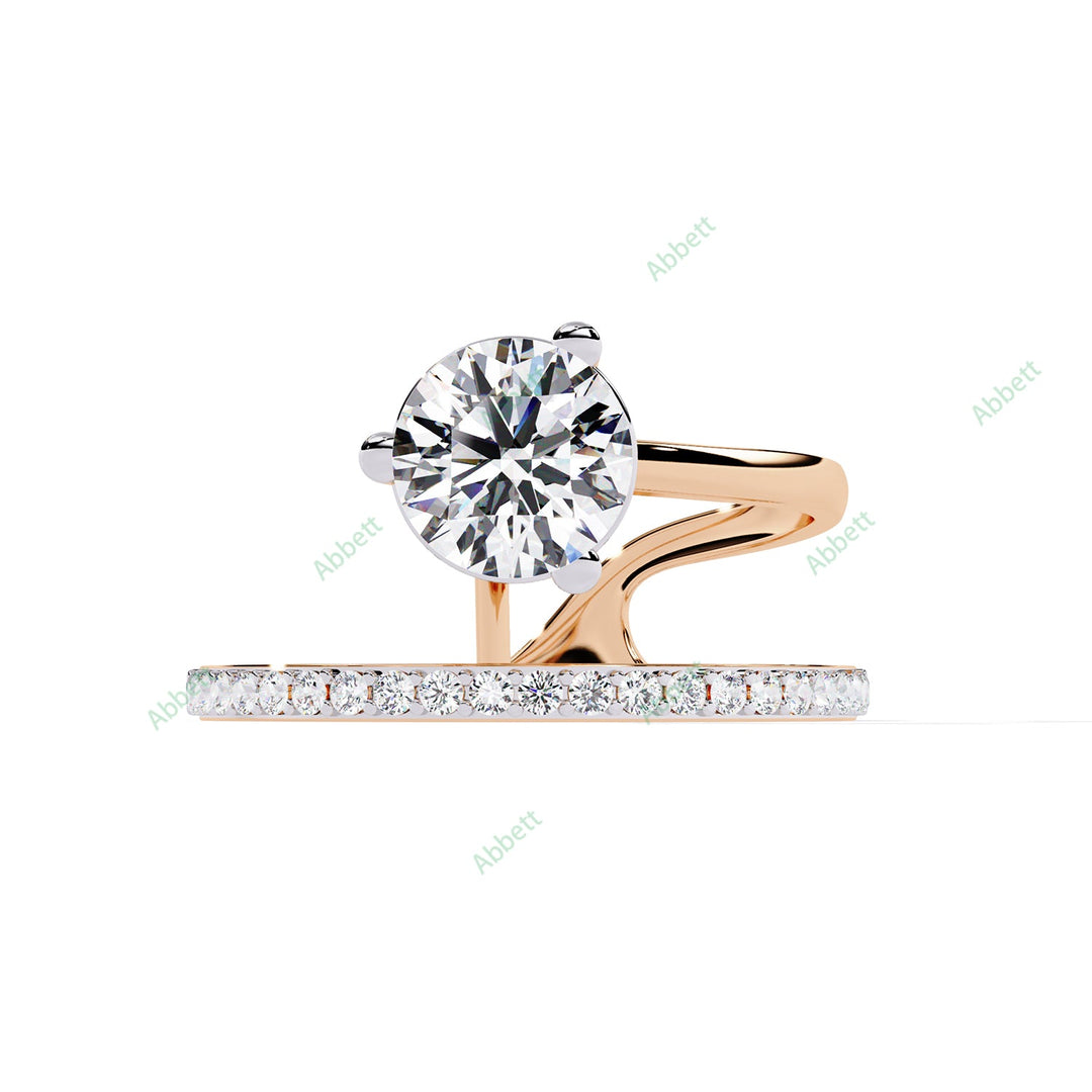 Accented Engagement Ring ENAC1185