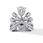 Load image into Gallery viewer, Accented Engagement Ring ENAC1187
