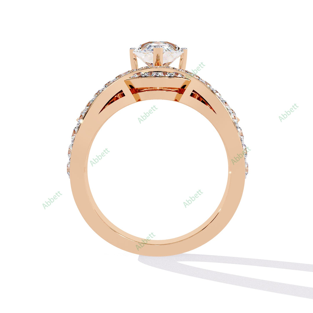 Accented Engagement Ring ENAC1187