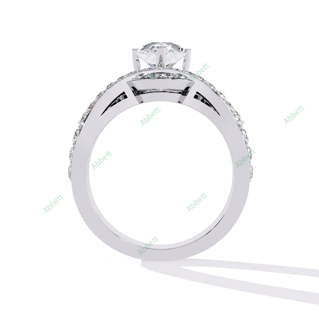 Accented Engagement Ring ENAC1187