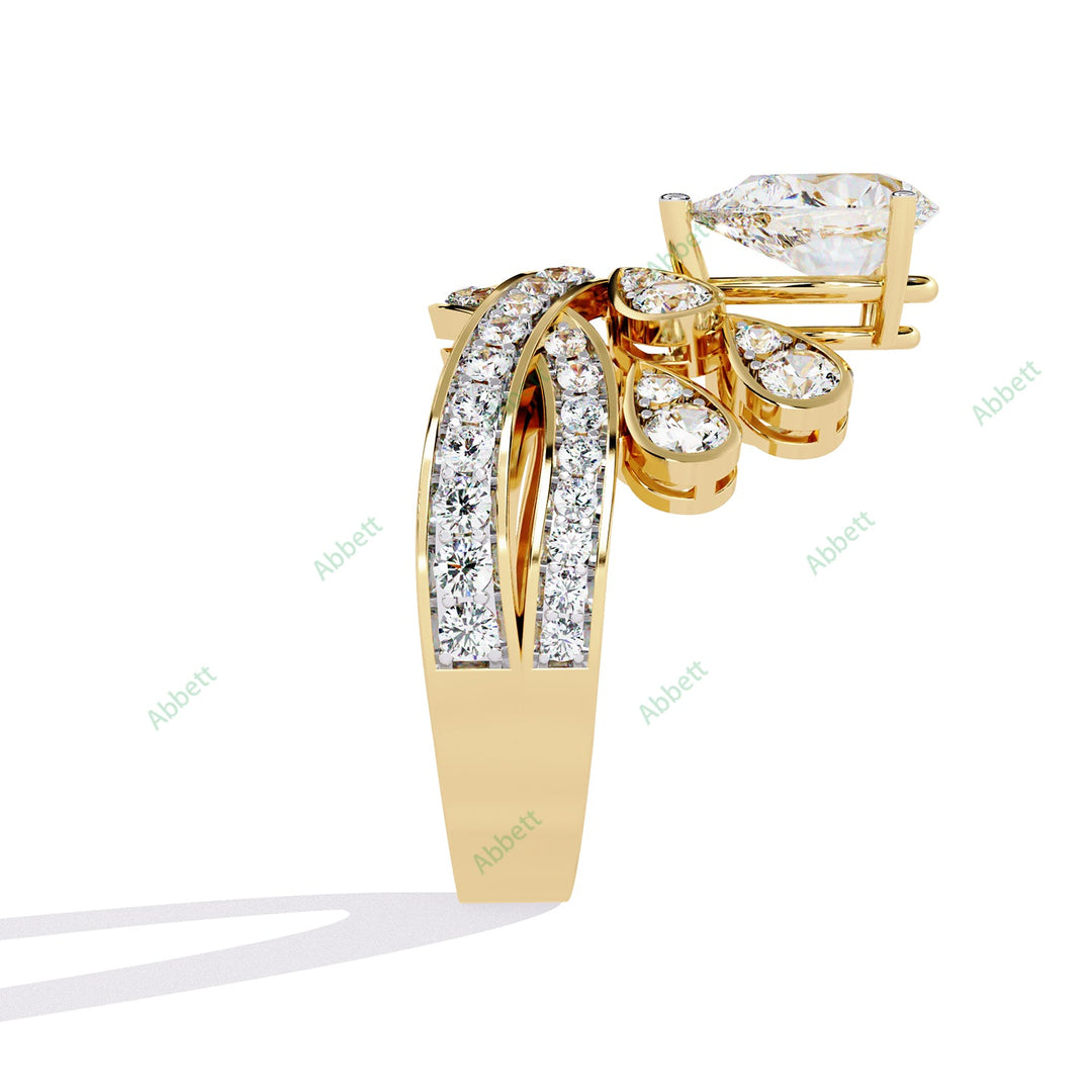 Accented Engagement Ring ENAC1187