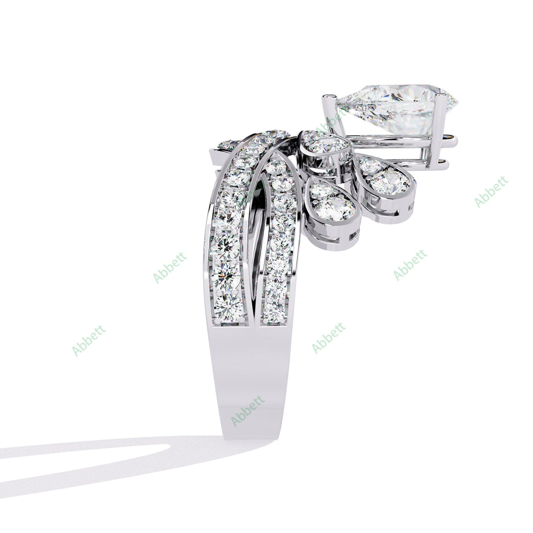 Accented Engagement Ring ENAC1187