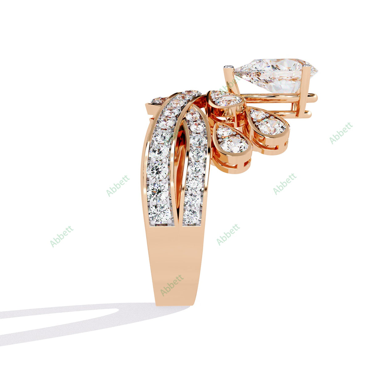Accented Engagement Ring ENAC1187