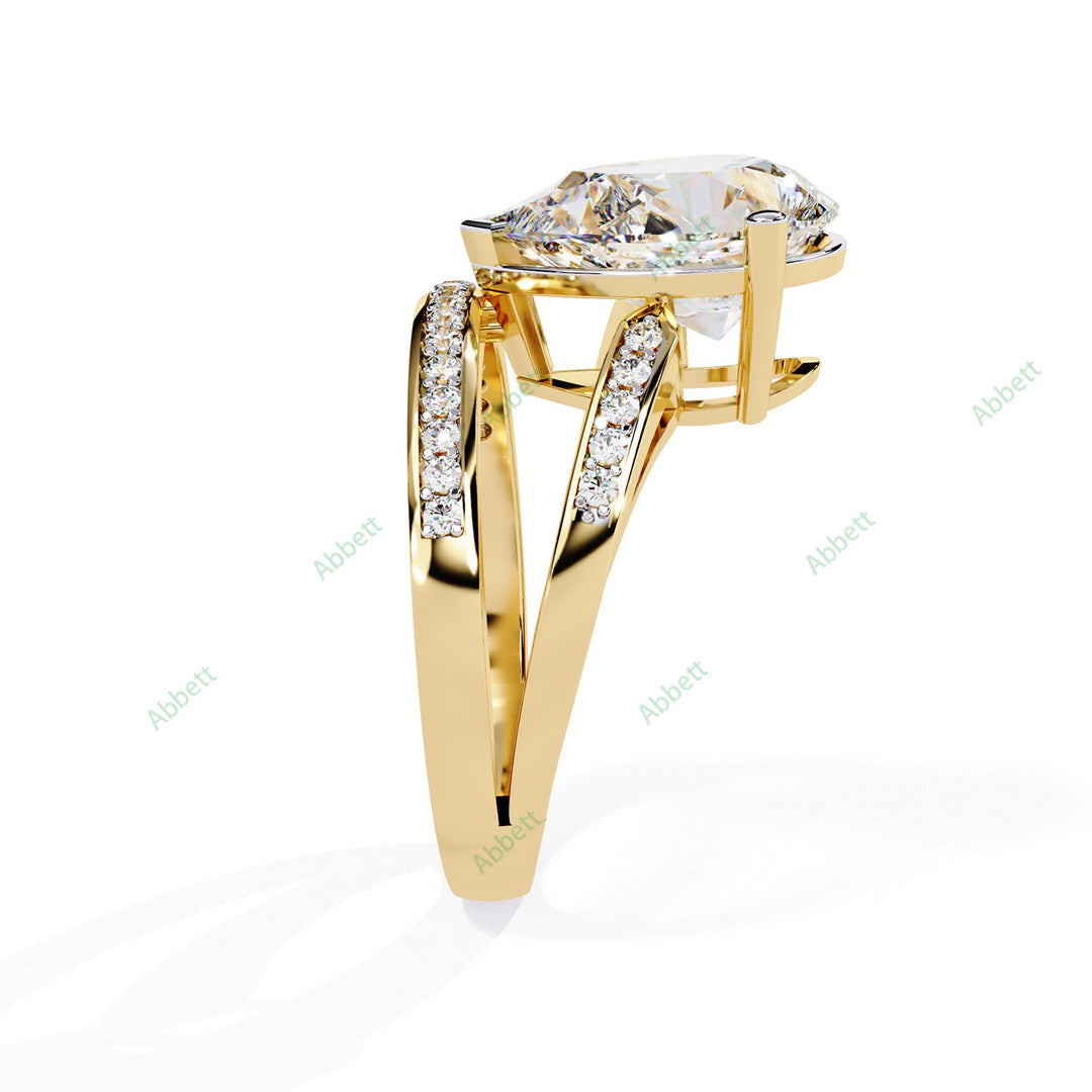 Accented Engagement Ring ENAC1191