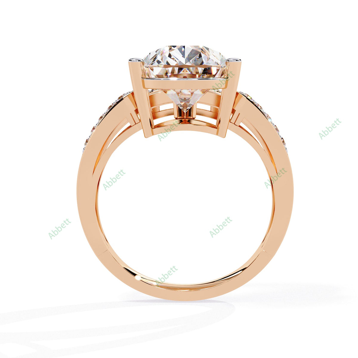 Accented Engagement Ring ENAC1191