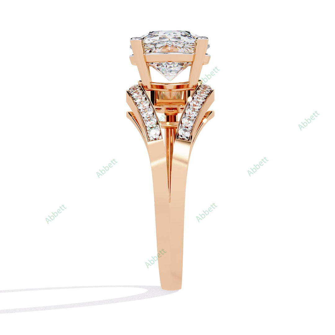 Accented Engagement Ring ENAC1193