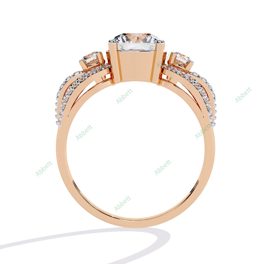 Accented Engagement Ring ENAC1194