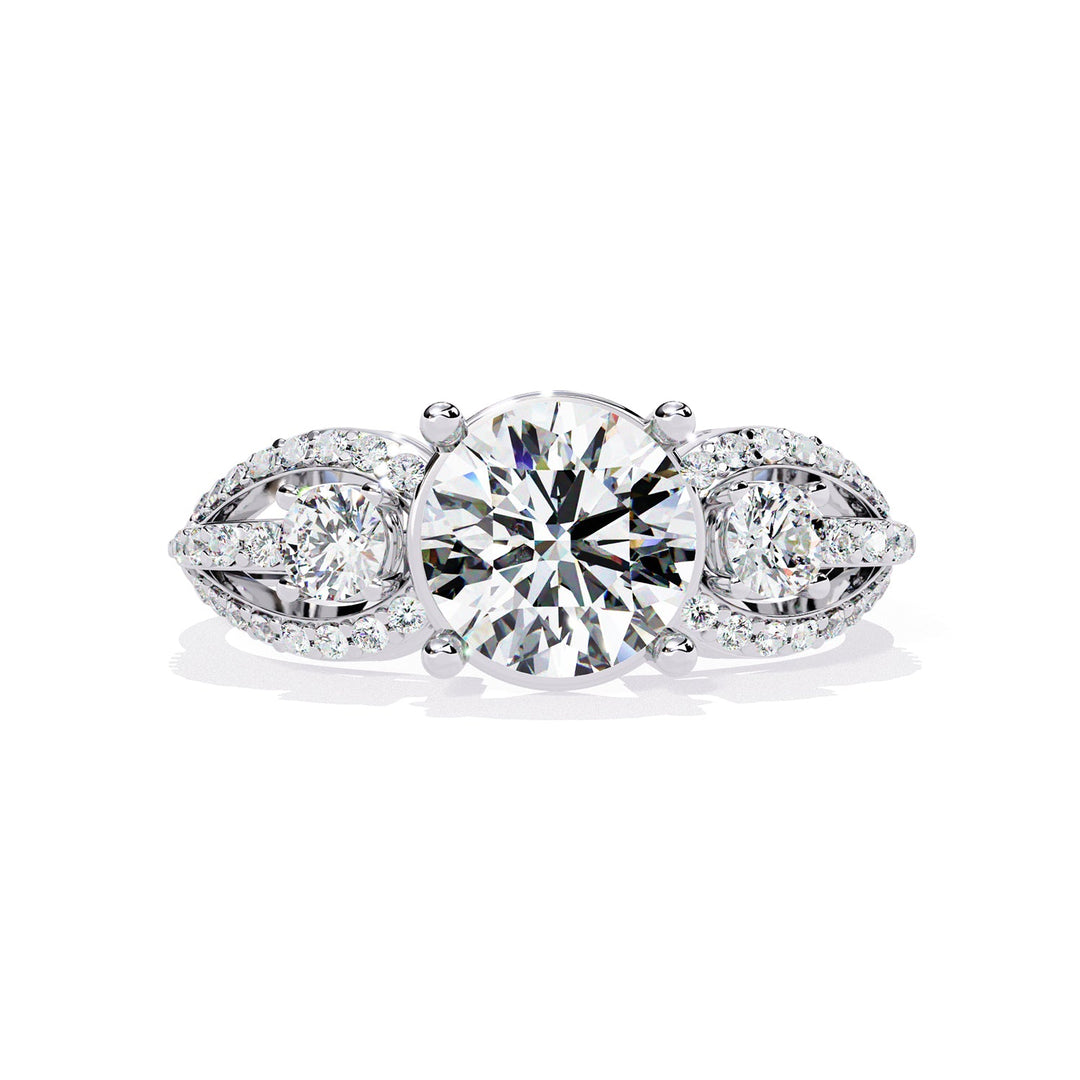 Accented Engagement Ring ENAC1194