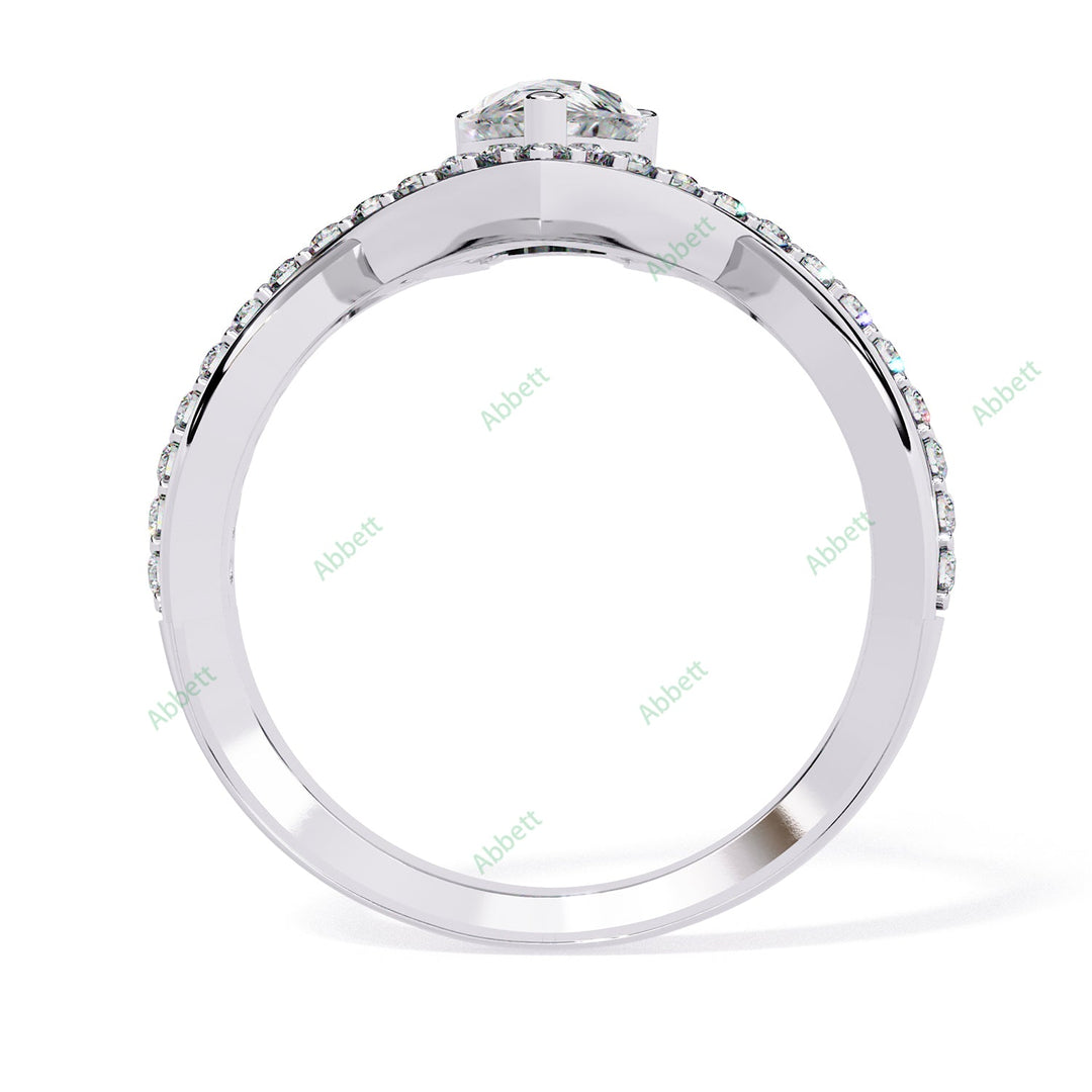 Accented Engagement Ring ENAC1195