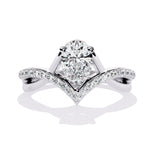 Load image into Gallery viewer, Accented Engagement Ring ENAC1195
