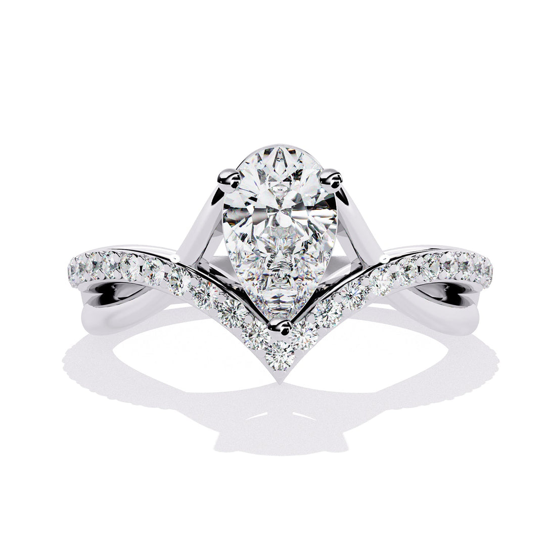 Accented Engagement Ring ENAC1195