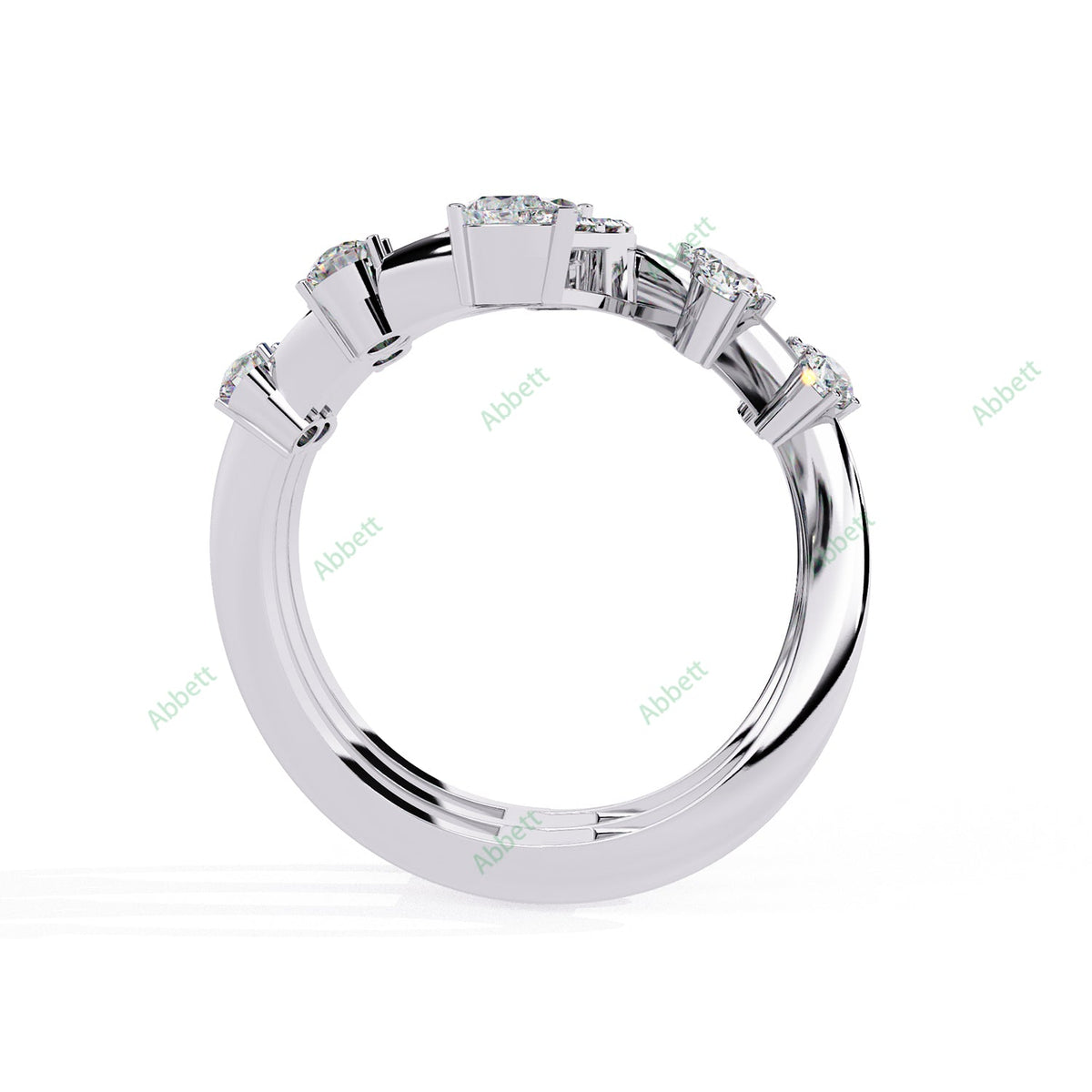 Accented Engagement Ring ENAC1196
