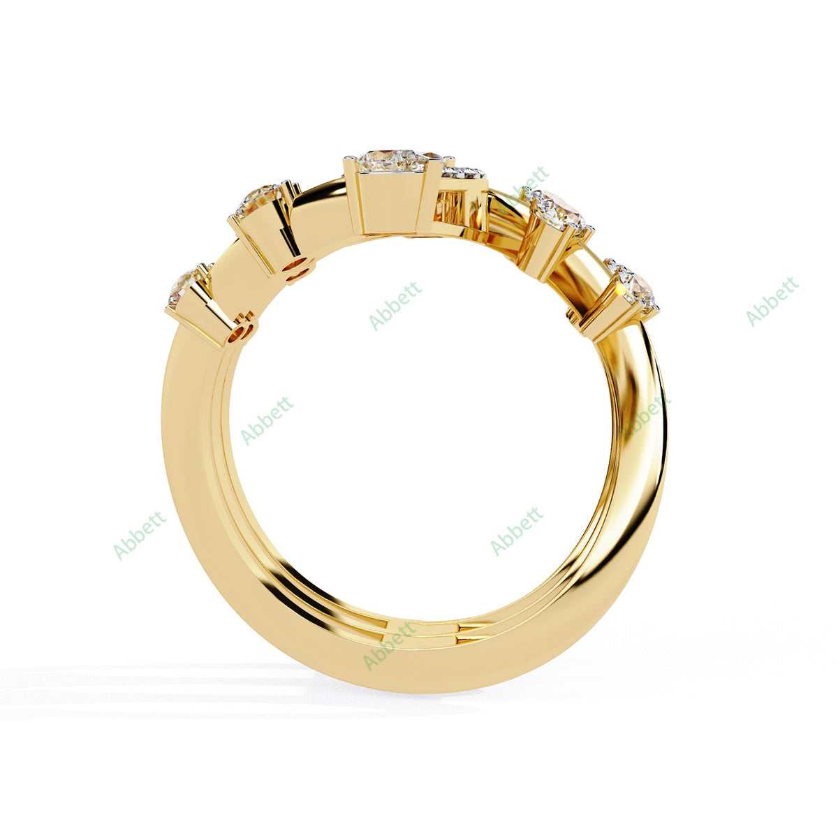 Accented Engagement Ring ENAC1196