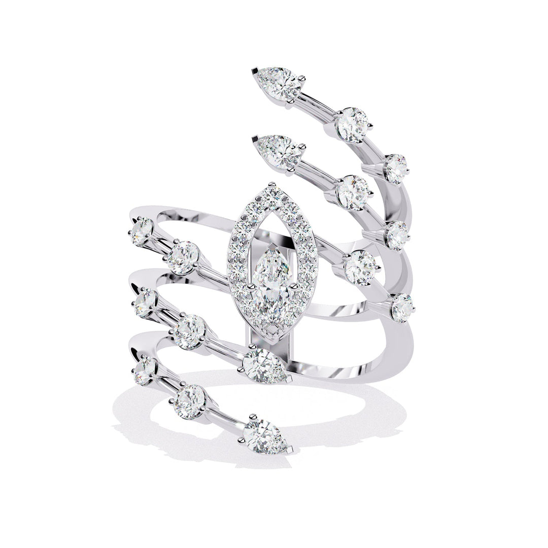 Accented Engagement Ring ENAC1196