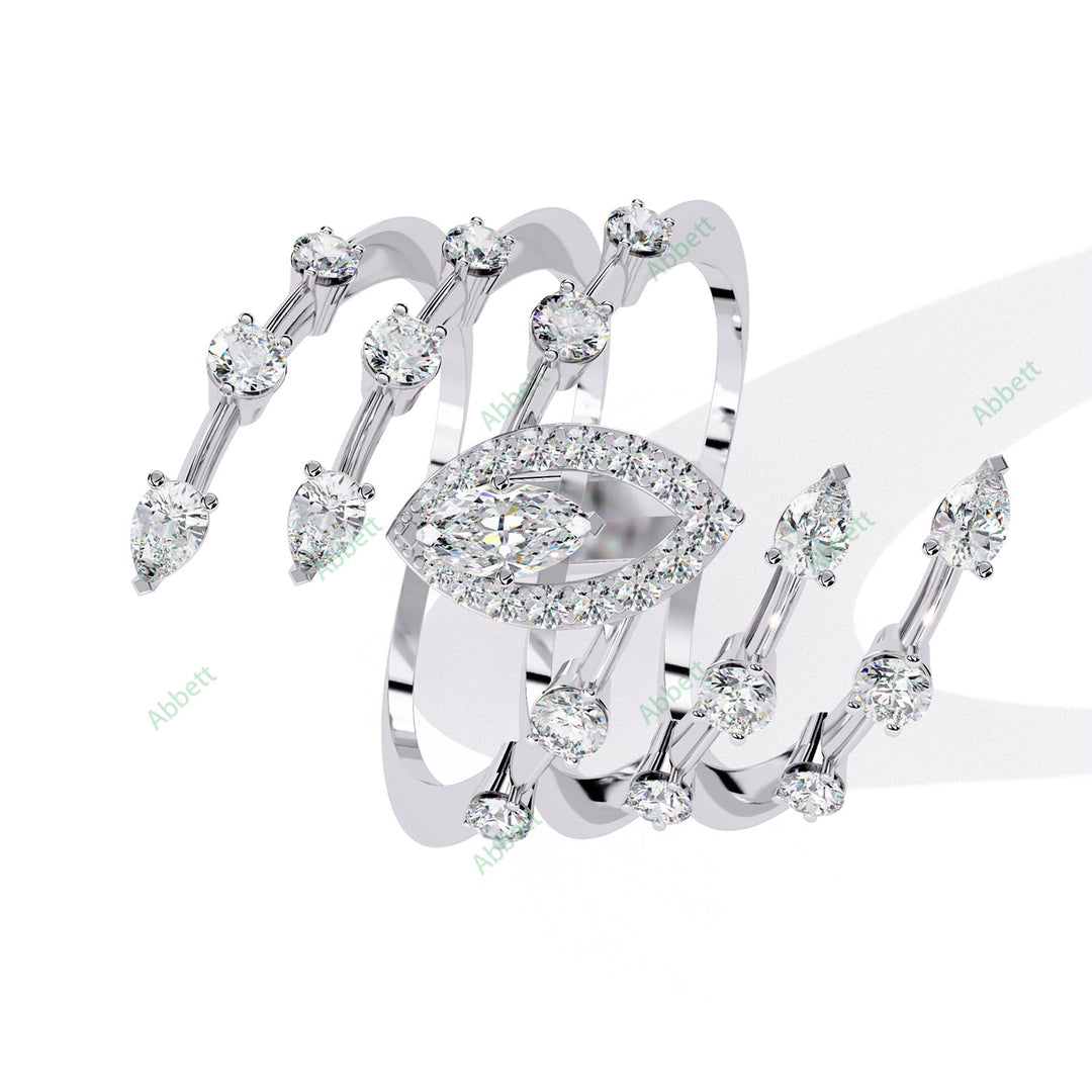 Accented Engagement Ring ENAC1196
