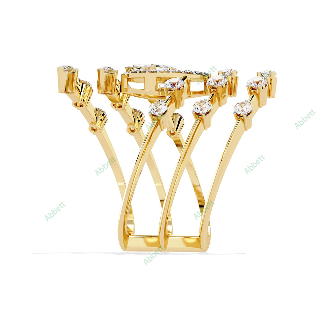 Accented Engagement Ring ENAC1196