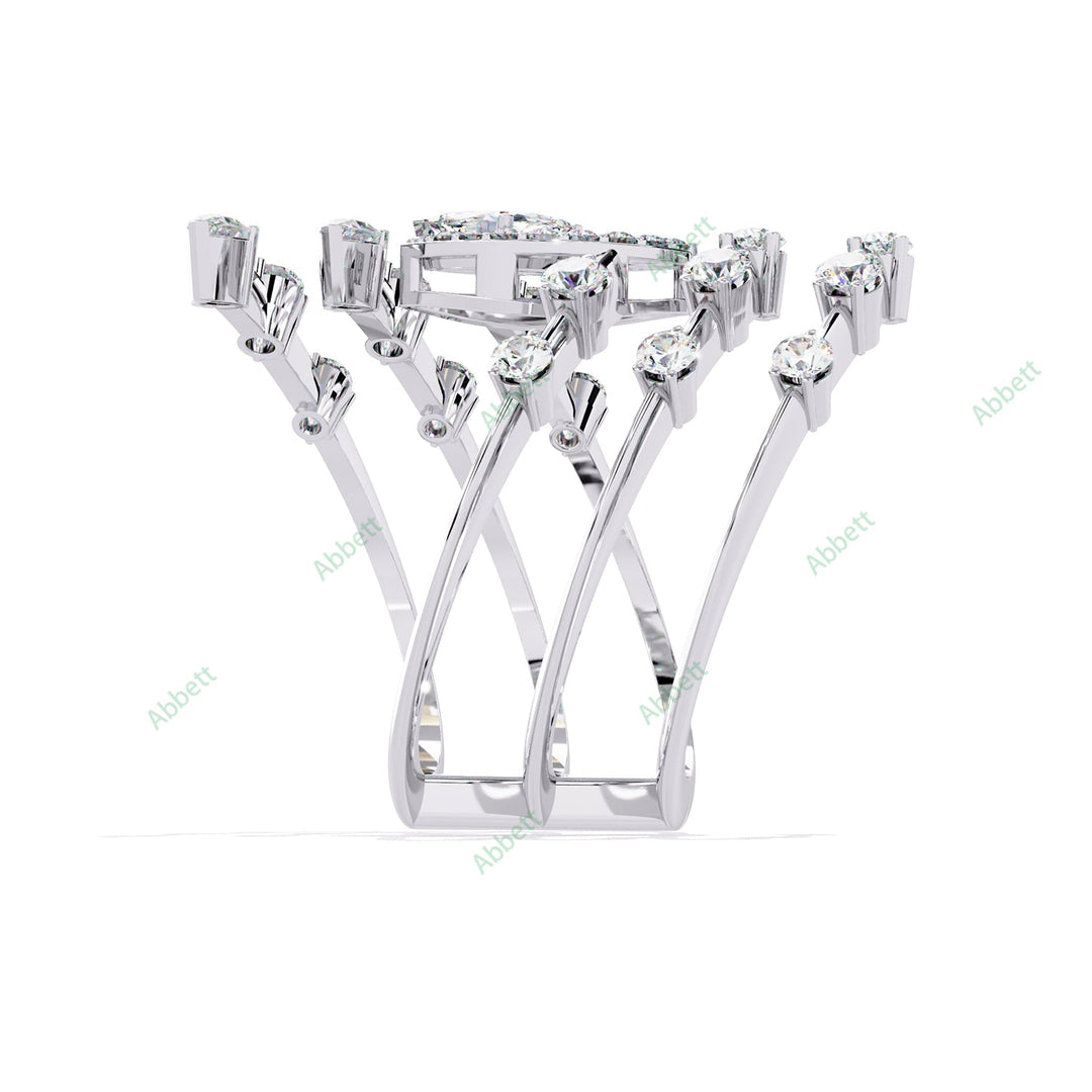 Accented Engagement Ring ENAC1196