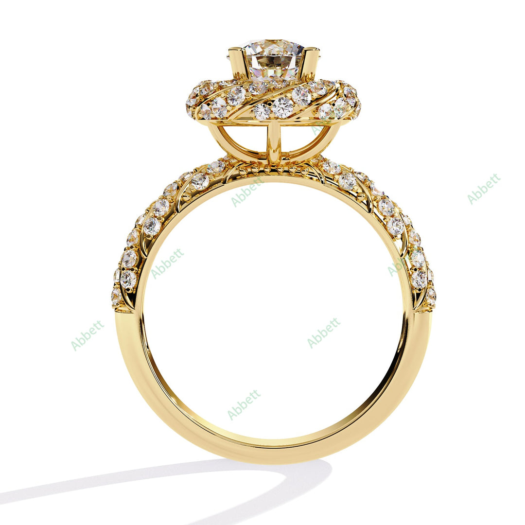 Accented Engagement Ring ENAC1197