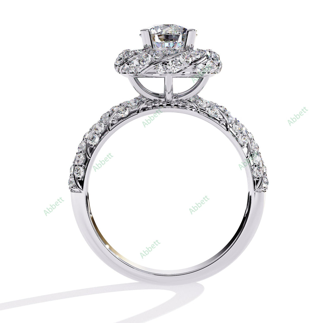 Accented Engagement Ring ENAC1197