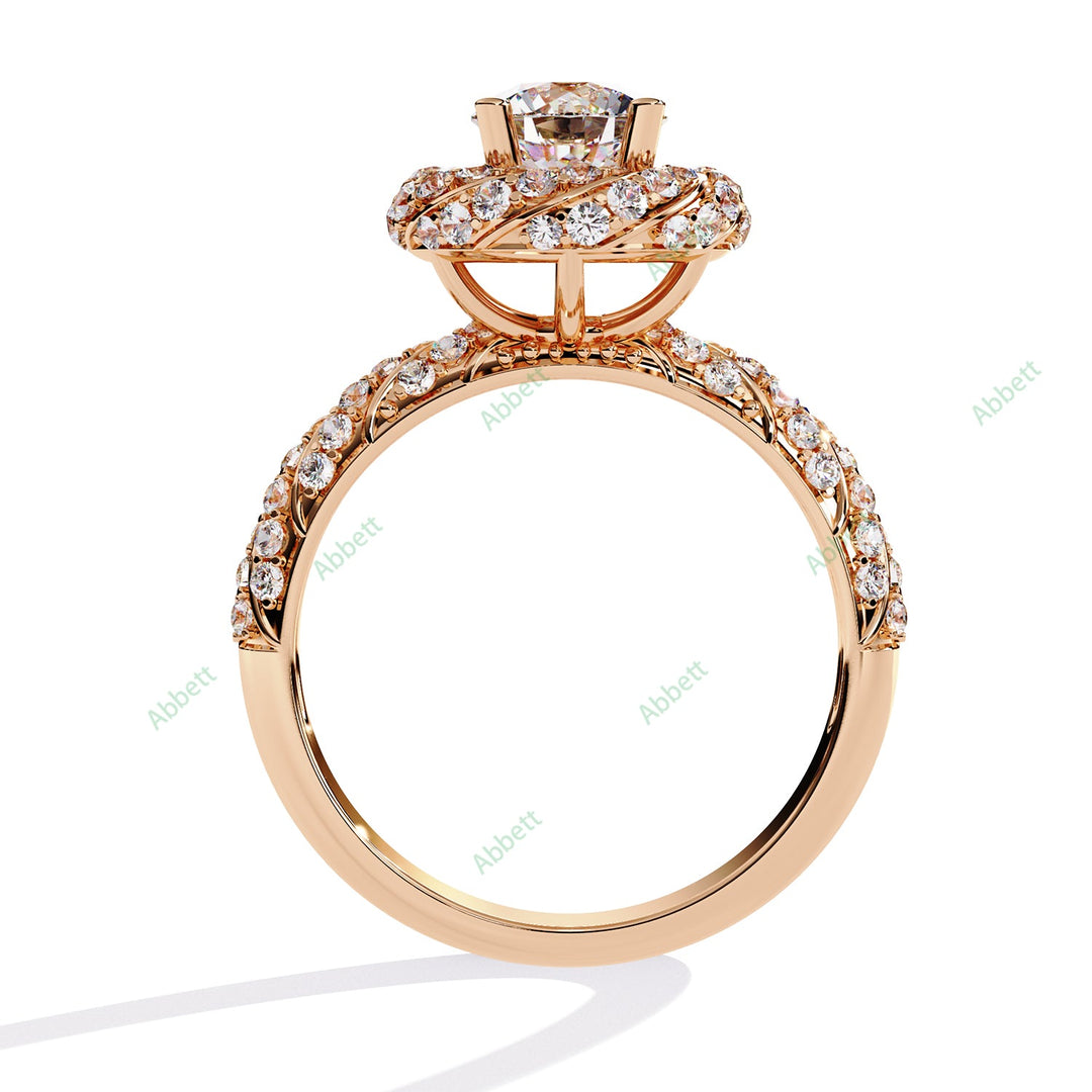 Accented Engagement Ring ENAC1197