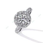 Load image into Gallery viewer, Accented Engagement Ring ENAC1197