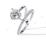 Load image into Gallery viewer, Accented Engagement Ring ENAC1198