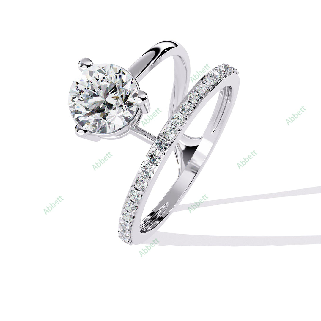 Accented Engagement Ring ENAC1198