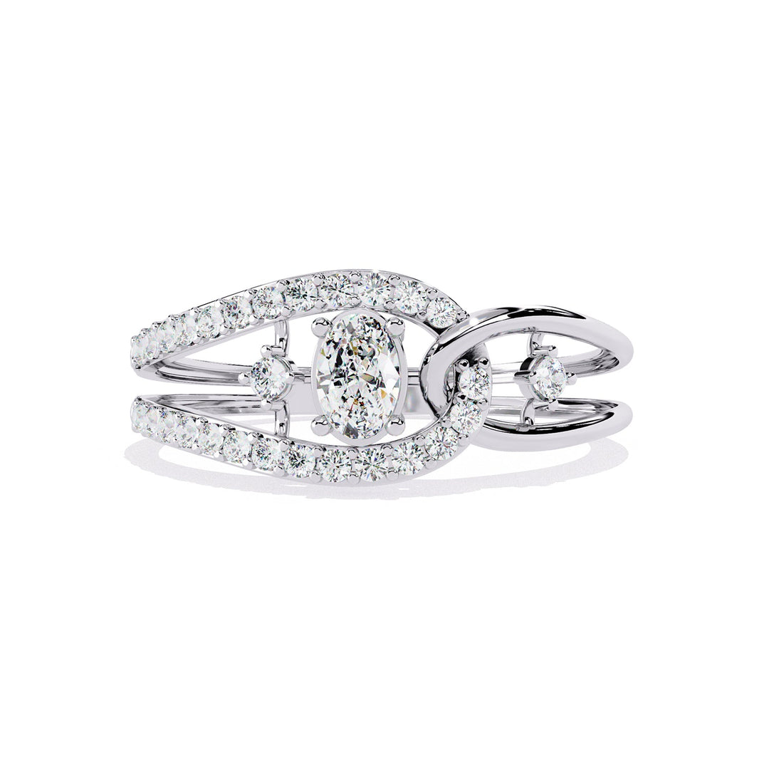 Accented Engagement Ring ENAC1199