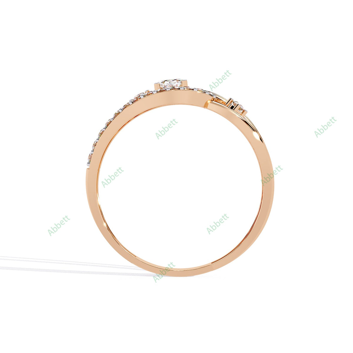 Accented Engagement Ring ENAC1199