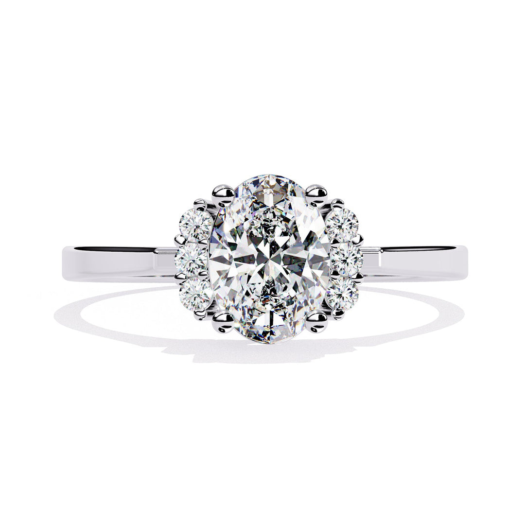 Accented Engagement Ring ENAC1200