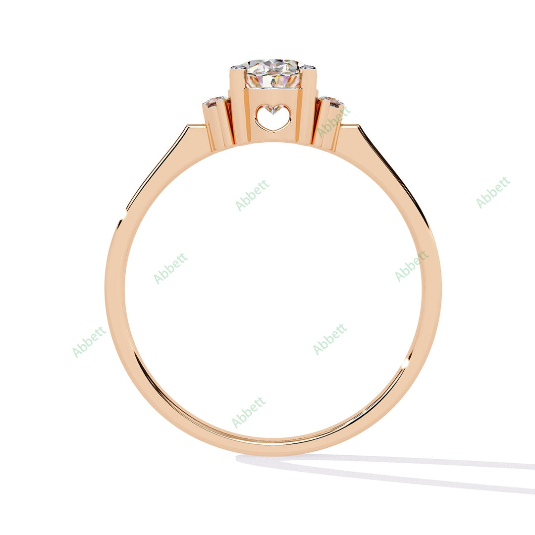 Accented Engagement Ring ENAC1200