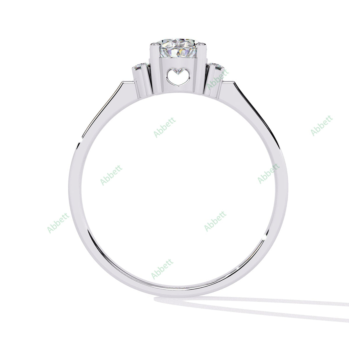 Accented Engagement Ring ENAC1200