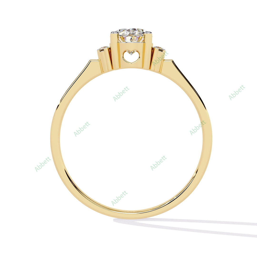 Accented Engagement Ring ENAC1200