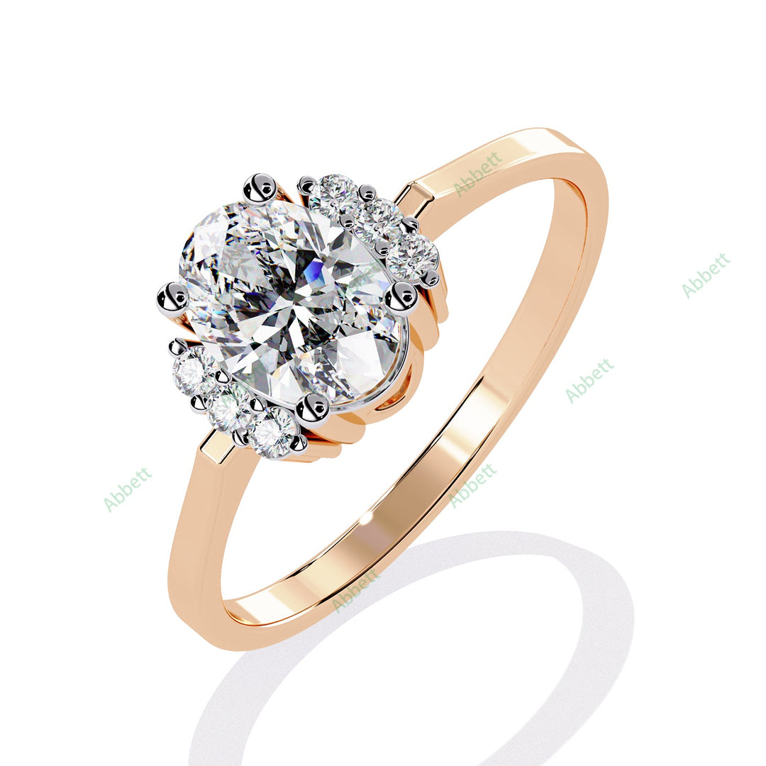 Accented Engagement Ring ENAC1200