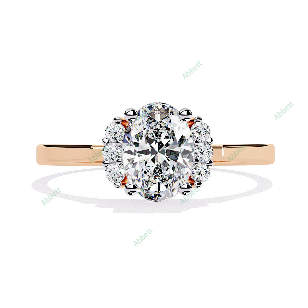 Accented Engagement Ring ENAC1200