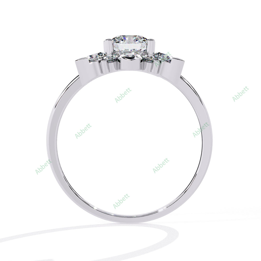 Accented Engagement Ring ENAC1201