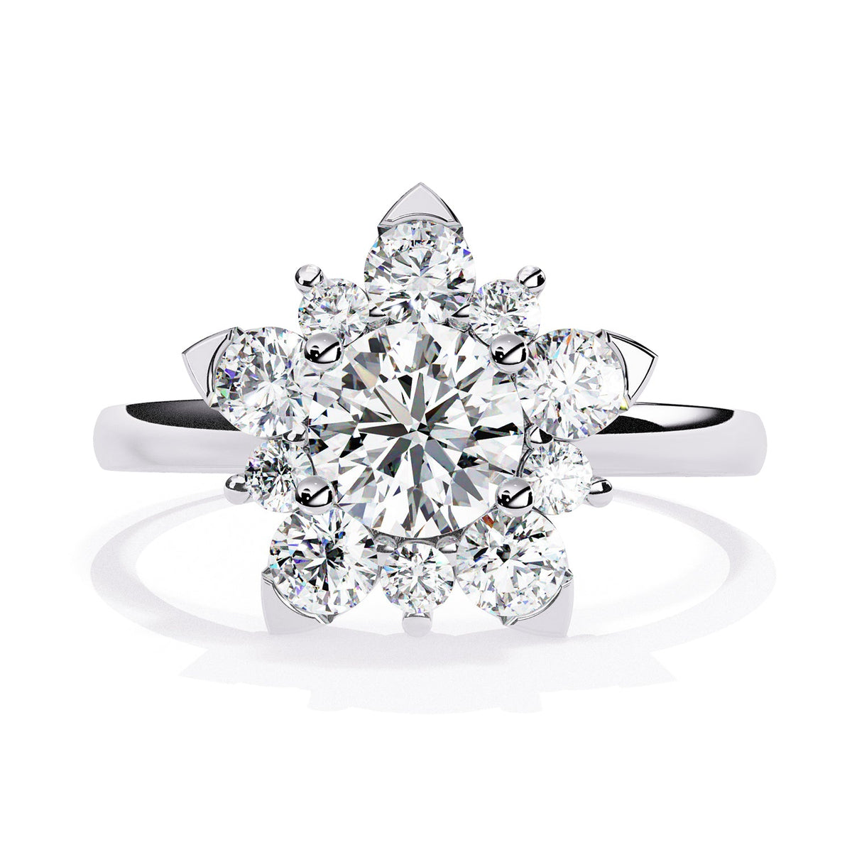 Accented Engagement Ring ENAC1201