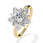 Load image into Gallery viewer, Accented Engagement Ring ENAC1201