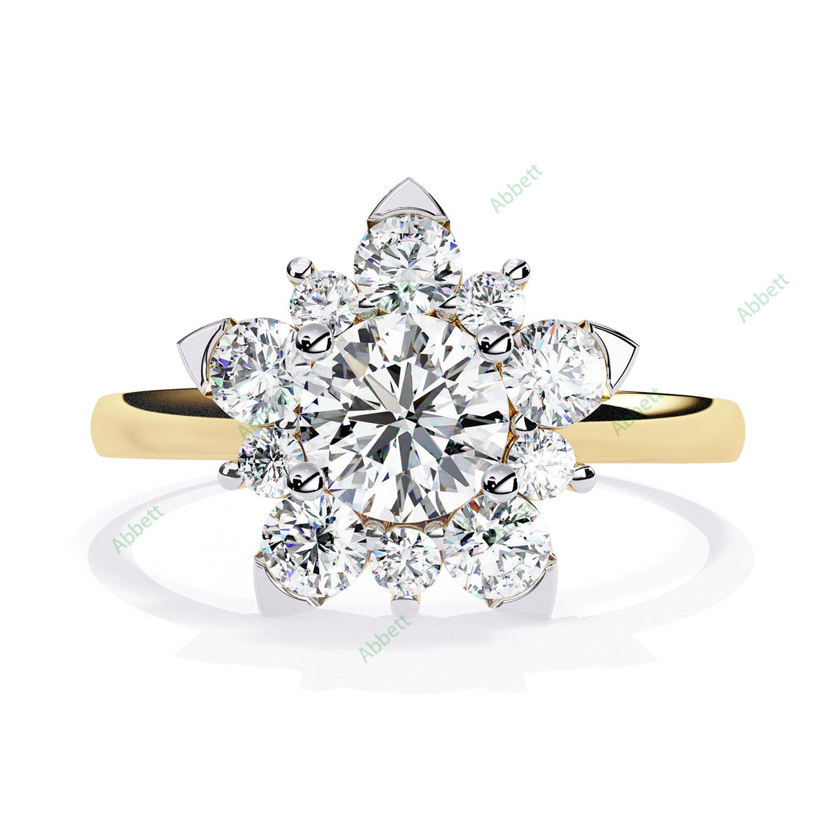 Accented Engagement Ring ENAC1201