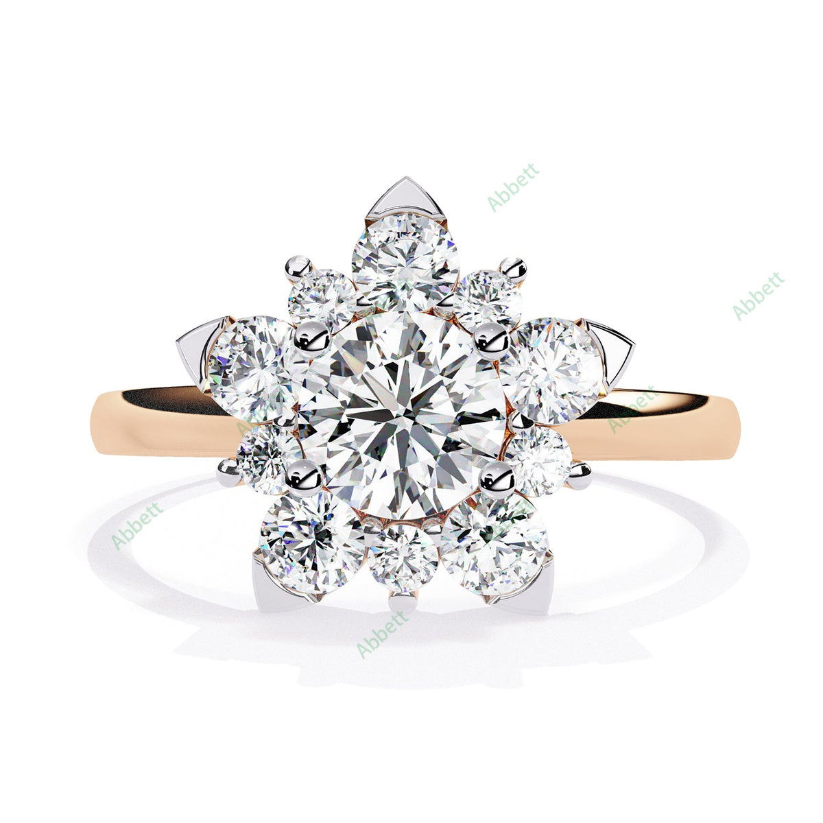 Accented Engagement Ring ENAC1201