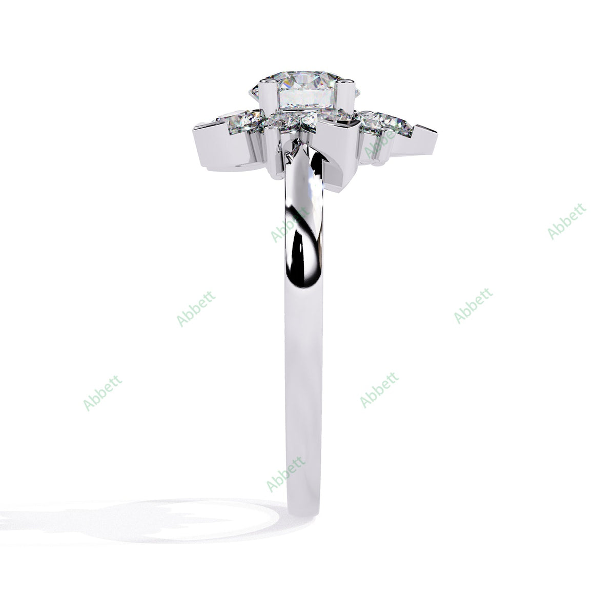 Accented Engagement Ring ENAC1201