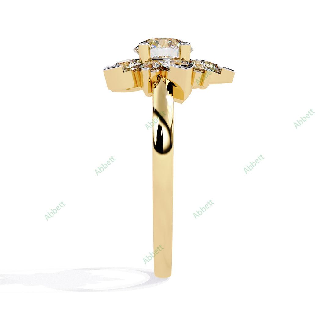 Accented Engagement Ring ENAC1201