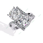 Load image into Gallery viewer, Accented Engagement Ring ENAC1202