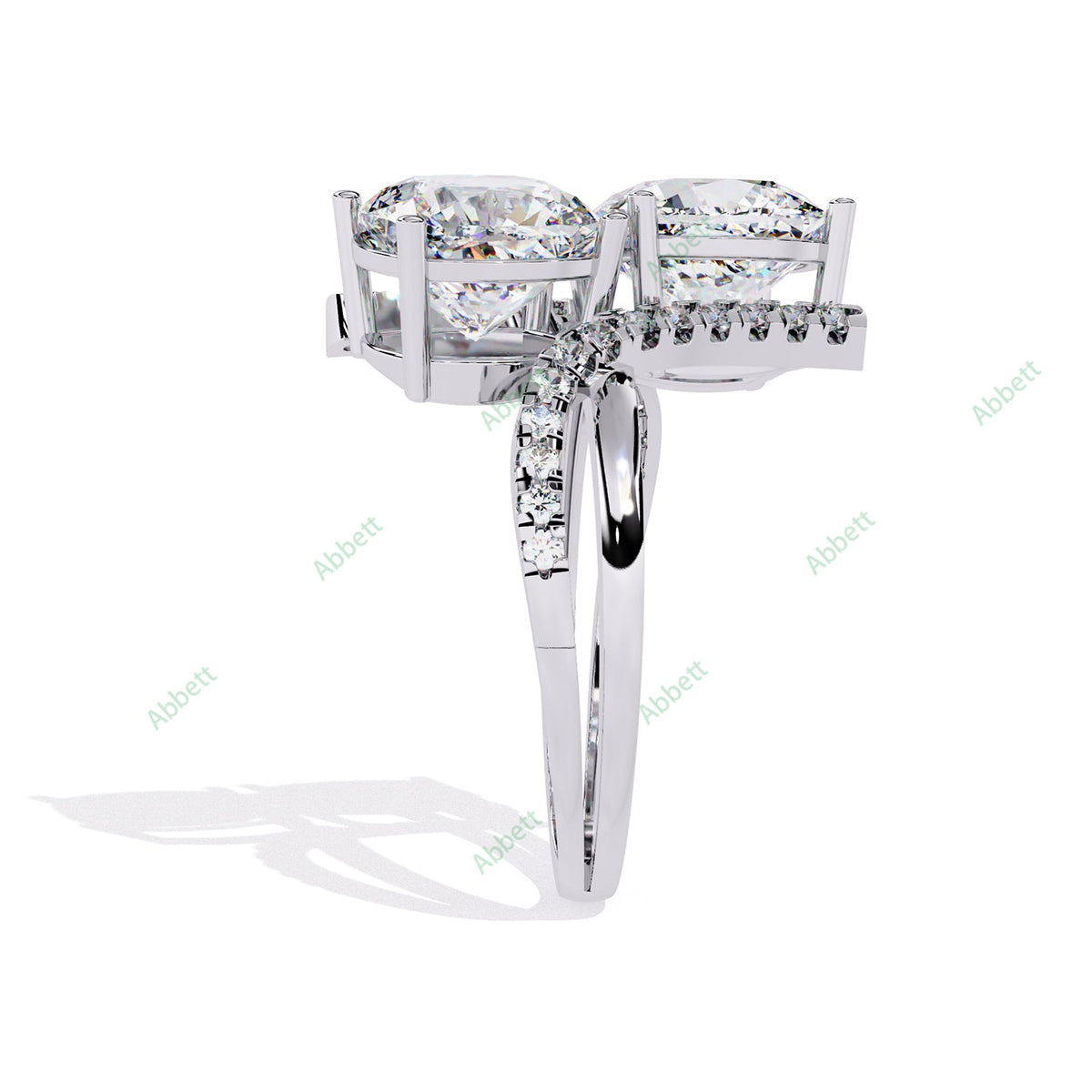 Accented Engagement Ring ENAC1202