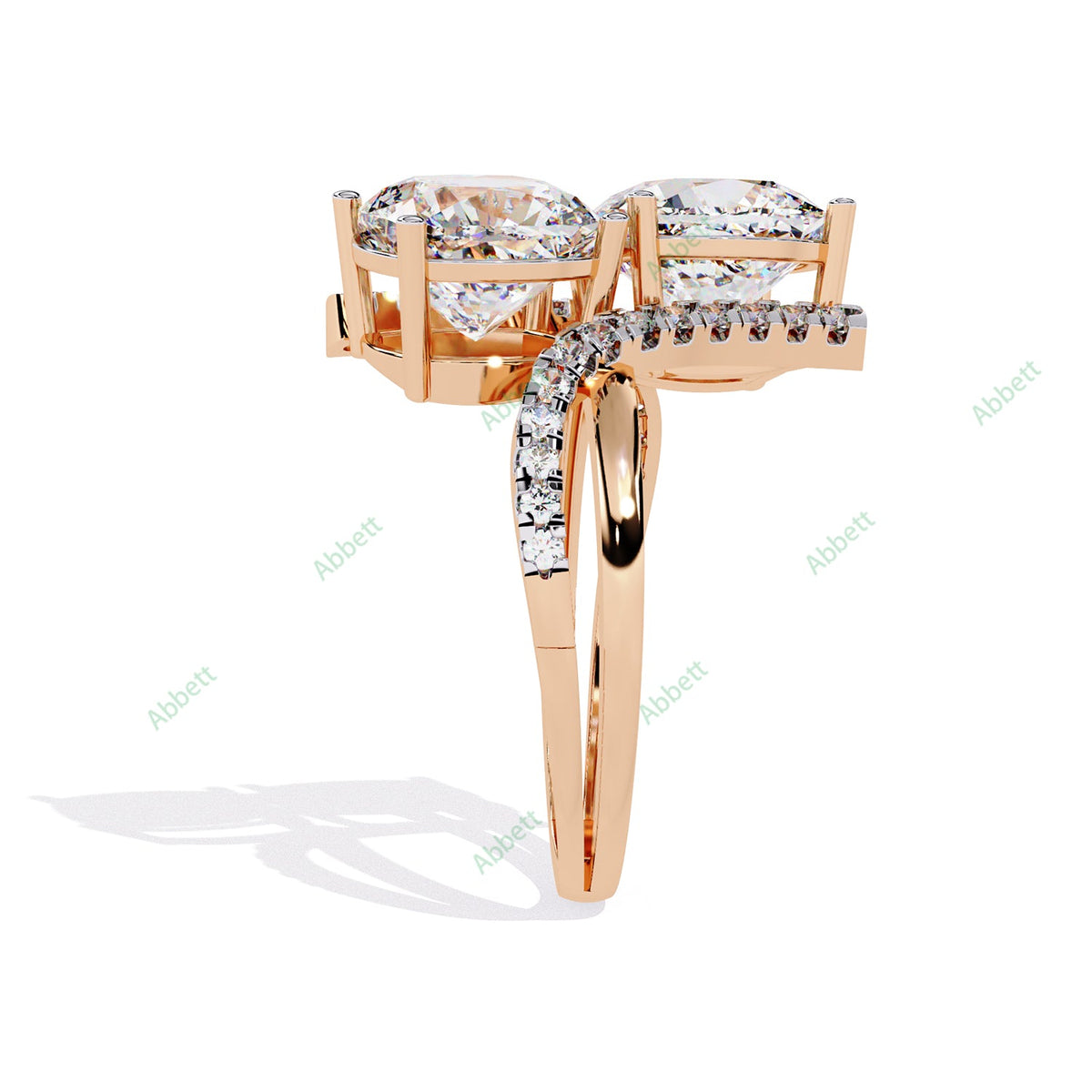 Accented Engagement Ring ENAC1202