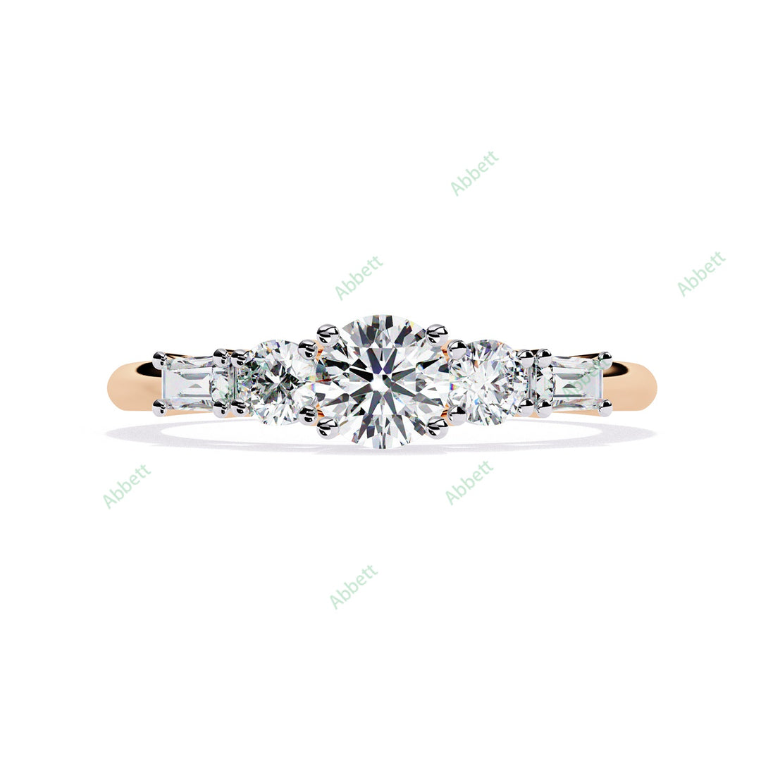 Accented Engagement Ring ENAC1204