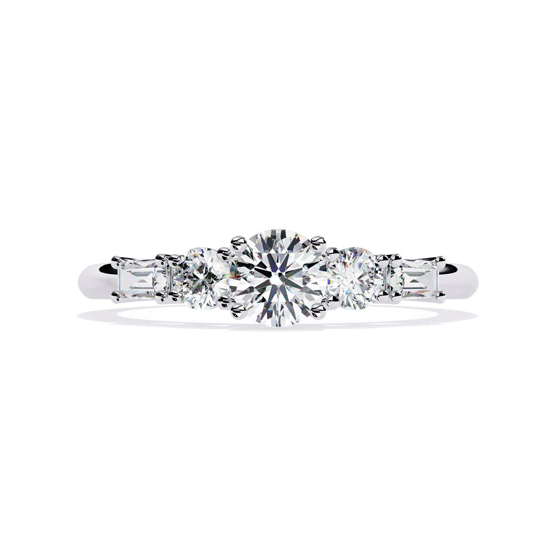 Accented Engagement Ring ENAC1204