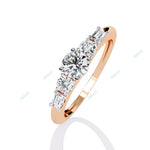 Load image into Gallery viewer, Accented Engagement Ring ENAC1204
