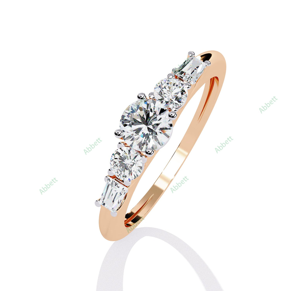 Accented Engagement Ring ENAC1204